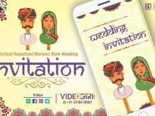 77 Creating Rajasthani Wedding Invitation Template Templates for Rajasthani Wedding Invitation Template