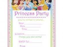77 Creative Disney Princess Birthday Invitation Template Maker by Disney Princess Birthday Invitation Template