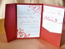 77 Creative Wedding Invitation Template Red Now for Wedding Invitation Template Red