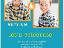 77 Free Printable Joint Birthday Party Invitation Template Formating with Joint Birthday Party Invitation Template