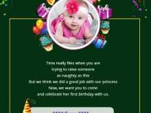 77 How To Create 1St Year Birthday Invitation Card Template Templates for 1St Year Birthday Invitation Card Template