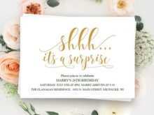 77 How To Create Surprise Party Invitation Template Download Templates by Surprise Party Invitation Template Download