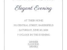 Formal Dance Invitation Template