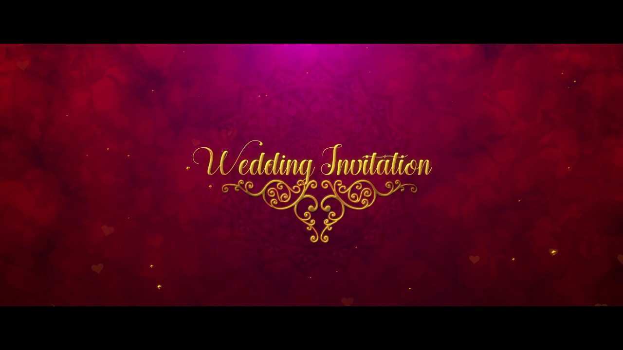 78 Creating Wedding Invitation Video Template Free Download After Effects Now With Wedding Invitation Video Template Free Download After Effects Cards Design Templates