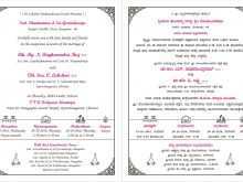 78 Creative Kannada Wedding Invitation Template Maker for Kannada Wedding Invitation Template