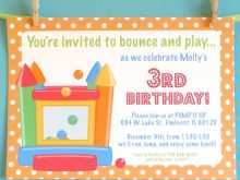 78 Customize Our Free Jump Birthday Invitation Template For Free by Jump Birthday Invitation Template
