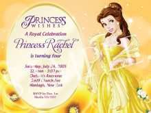78 Free Printable Birthday Invitation Templates Disney Princess Now with Birthday Invitation Templates Disney Princess