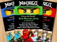 78 How To Create Ninjago Party Invitation Template Free Templates by Ninjago Party Invitation Template Free