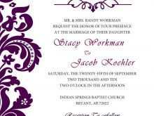 78 Online Lavender Wedding Invitation Blank Template Now for Lavender Wedding Invitation Blank Template