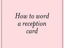 78 Report Reception Invitation Card Wordings Photo by Reception Invitation Card Wordings