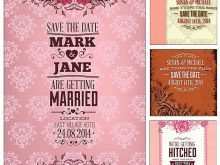 Wedding Invitation Designs Vector