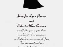 79 Free Example Of Wedding Invitation Card Wording Photo for Example Of Wedding Invitation Card Wording