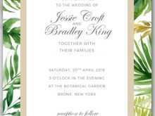 79 Free Leaves Wedding Invitation Template For Free for Leaves Wedding Invitation Template