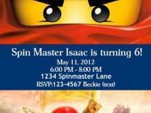 79 Free Printable Ninjago Party Invitation Template Free Photo with Ninjago Party Invitation Template Free