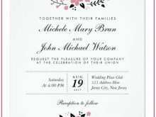 79 How To Create Wedding Invitation Template To Download Layouts for Wedding Invitation Template To Download