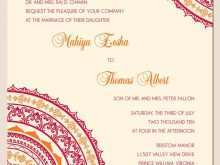 79 Online Wedding Invitation Template Indian Download for Wedding Invitation Template Indian