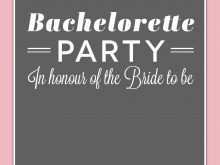 79 Report Bachelorette Party Invitation Template Photo for Bachelorette Party Invitation Template