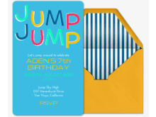 79 Report Jump Birthday Invitation Template in Word with Jump Birthday Invitation Template