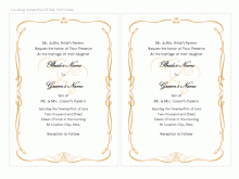 Wedding Invitation Template For Microsoft Word