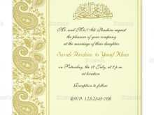 Wedding Invitation Template Muslim