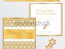 80 Customize Wedding Invitation Templates Golden in Word by Wedding Invitation Templates Golden