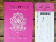 80 Free Free Passport Wedding Invitation Template in Word with Free Passport Wedding Invitation Template