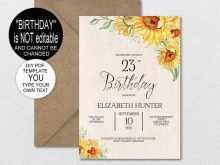 80 Free Printable Etsy Birthday Invitation Template With Stunning Design with Etsy Birthday Invitation Template
