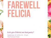Farewell Party Invitation Template