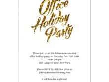 80 Printable Office Christmas Party Invitation Template for Ms Word with Office Christmas Party Invitation Template