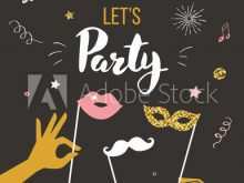 80 Report Party Invitation Template Illustrator For Free by Party Invitation Template Illustrator