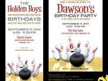 81 Blank Ten Pin Bowling Party Invitation Template For Free by Ten Pin Bowling Party Invitation Template