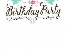 81 Creating Free Printable Birthday Invitation Templates Uk Now by Free Printable Birthday Invitation Templates Uk