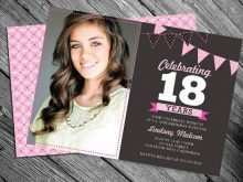 81 Free Example Of Invitation Card For 18 Birthday Download for Example Of Invitation Card For 18 Birthday