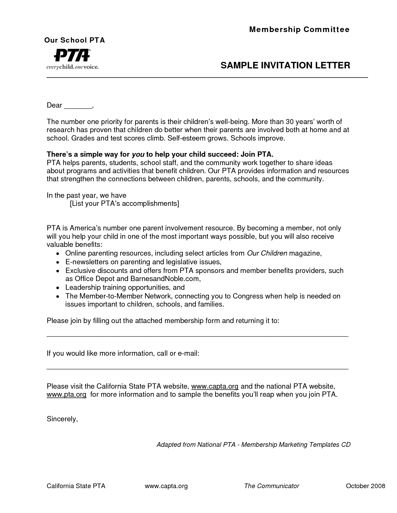 81 Report Official Invitation Letter Samples Maker for Official Invitation Letter Samples
