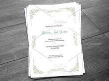 81 Standard Elegant Wedding Invitation Card Template Psd With Stunning Design with Elegant Wedding Invitation Card Template Psd
