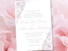 81 Visiting Blush Pink Wedding Invitation Template With Stunning Design with Blush Pink Wedding Invitation Template
