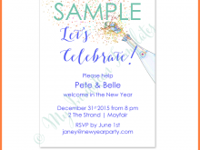 81 Visiting New Years Day Party Invitation Template Download with New Years Day Party Invitation Template