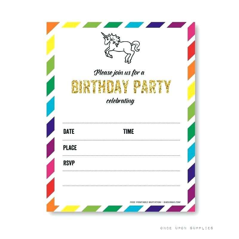 Party Invitation Template Google Docs