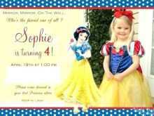 82 Create Birthday Invitation Template Snow White Now by Birthday Invitation Template Snow White