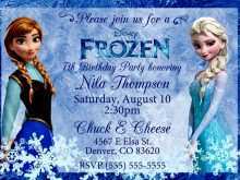 82 Creative Frozen Party Invitation Template Download in Word for Frozen Party Invitation Template Download