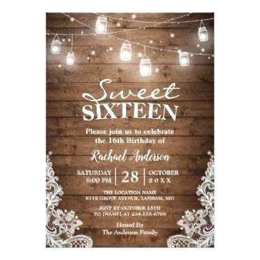 82 Free Rustic Birthday Invitation Template For Free by Rustic Birthday Invitation Template