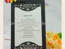 Example Of Unveiling Invitation Card