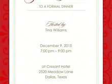 82 Printable Formal Dinner Party Invitation Template Now by Formal Dinner Party Invitation Template