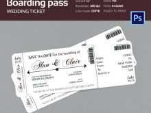 82 Report Airline Ticket Wedding Invitation Template Free With Stunning Design by Airline Ticket Wedding Invitation Template Free