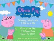 82 Standard Peppa Pig Birthday Invitation Template Maker for Peppa Pig Birthday Invitation Template
