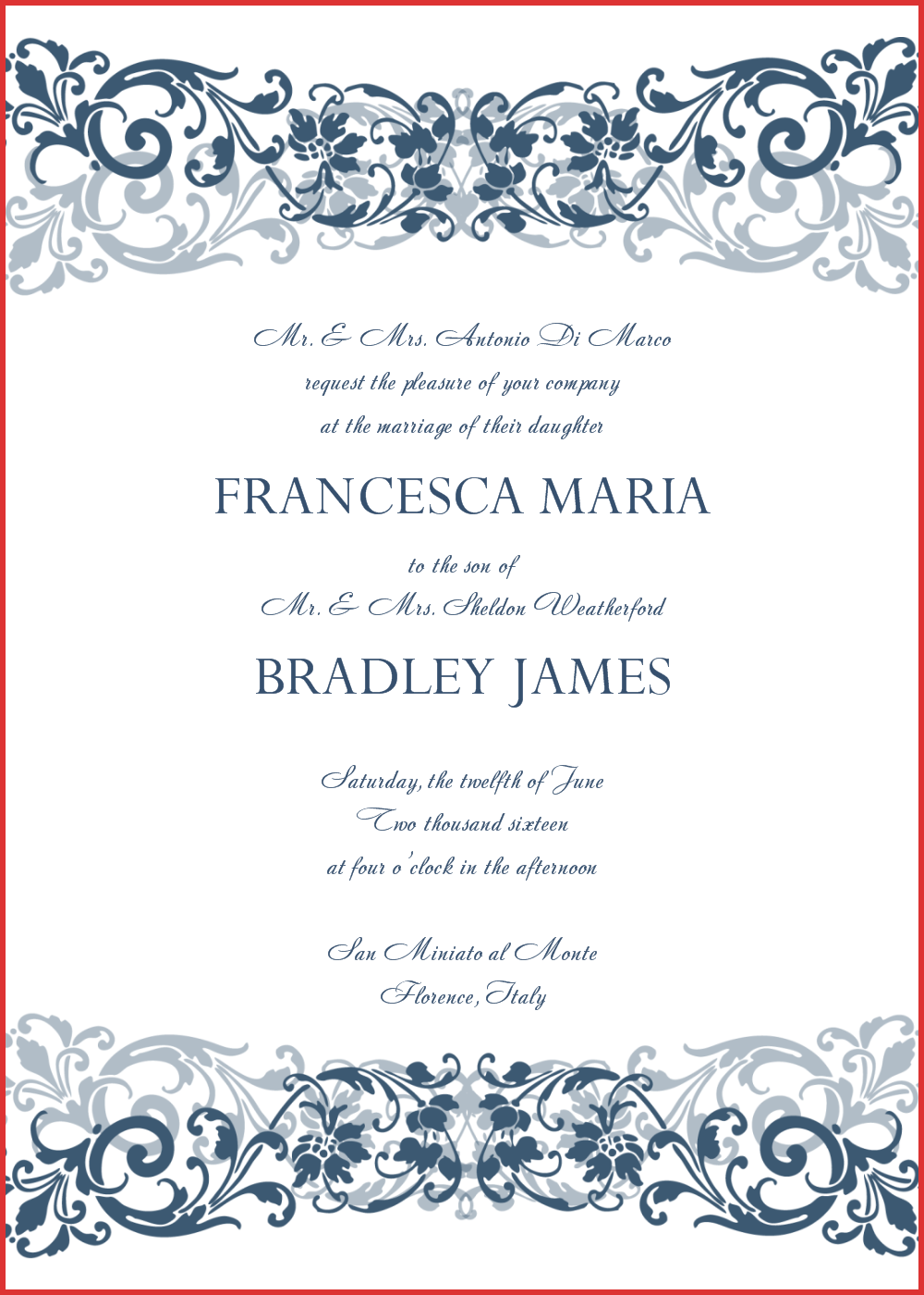 82 The Best Wedding Invitation Template For Word Maker with Wedding Invitation Template For Word