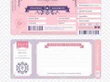82 The Best Wedding Invitation Ticket Template Vector Free Download in Photoshop for Wedding Invitation Ticket Template Vector Free Download