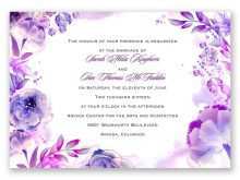 83 Creative Wedding Invitation Templates Lilac for Ms Word with Wedding Invitation Templates Lilac