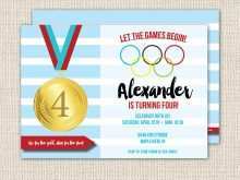 83 Customize Our Free Olympic Party Invitation Template Layouts with Olympic Party Invitation Template