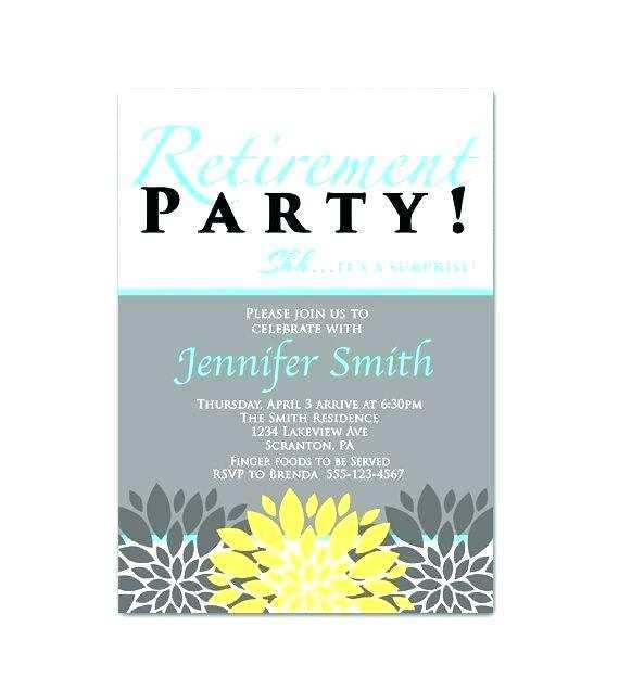 83 Customize Retirement Party Invitation Template Ms Word Layouts with ...